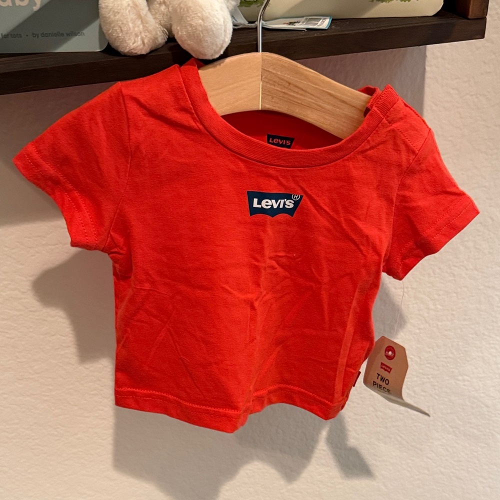 Levi's Kids Bright Red Tee